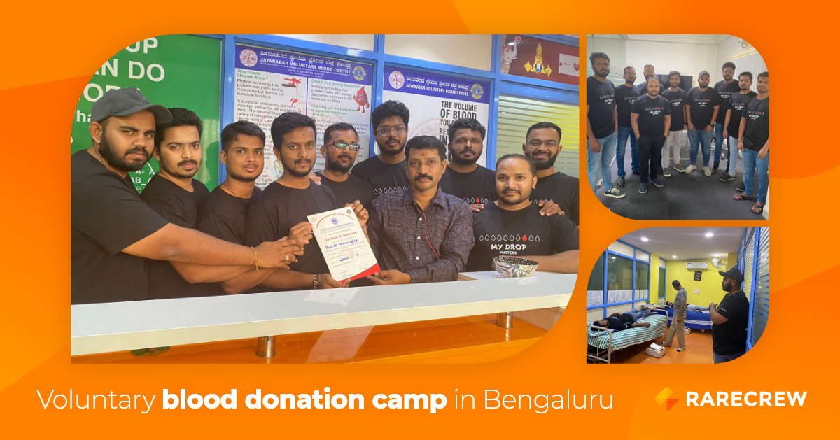 CSR Activity - Blood Donation In Bengaluru